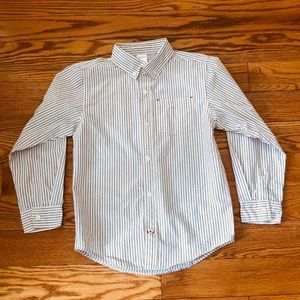 Gymboree Boy’s Red & Black Striped Dress Shirt